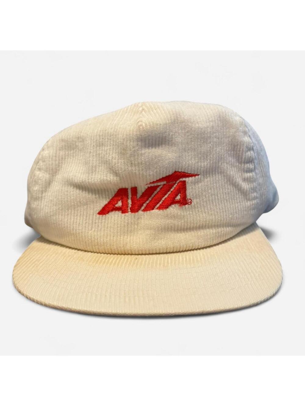 Avia cream corduroy baseball cap